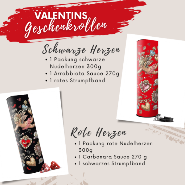 Valentinstag Geschenkrolle schwarz – Bild 6